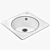 Blanco Artago 6: Stylish Compact Sink 3D model small image 9