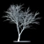 Snow-Covered Rowan Tree Sculpture 3D model small image 2