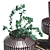 Roulette Belly Vases: Kare Decor Set 1 3D model small image 3
