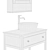 Stylish Hemnes Cupboard & Mirror 3D model small image 7