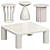 Modern Side Tables: Lewis, Cosmo, Hera | West Elm 3D model small image 1