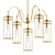 Elegant Noir Chandler Chandelier 3D model small image 1