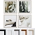 Modern Classic Picture Frame Set 3D model small image 1