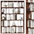 Moscova Bookcase: Sleek Walnut Design 3D model small image 2