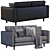 Ikea Landskrona Leather Sofa+: Stylish and Durable 3D model small image 5