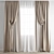 Poly Curtain Model | High Quality 3D | Multiple Formats 3D model small image 4