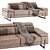 Elegant Electric Motion Sofa 3D model small image 1