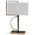 Elegant Quinta Table Lamp by Nexo Luce 3D model small image 1