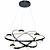 Elegant Ring Frame Chandelier 3D model small image 1