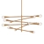 Sleek Elegance Chandelier 3D model small image 1