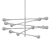 Sleek Elegance Chandelier 3D model small image 2