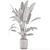 Rustic Indoor Plant Set - Concrete Pot 3D model small image 7