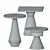 Modern Totem Table: Stylish & Functional 3D model small image 3