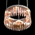 Elegant Crystal Chandelier 3D model small image 4