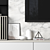 Marble TV Wall Unit 83: High-Quality, Customizable 3D model small image 2