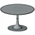 Eero Saarinen's Sol Tulip: Black Marble Elegance 3D model small image 2