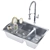 Elegant Kohler K6427 Undermount Sink 3D model small image 1