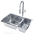 Elegant Kohler K6427 Undermount Sink 3D model small image 7