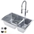 Elegant Kohler K6427 Undermount Sink 3D model small image 13