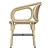 Sleek 3D Contour Armchair 3D model small image 2