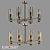 Eurosvet Grino Ceiling Chandelier WB70139/8 3D model small image 1