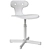 Ergonomic Gray Desk Chair 3D model small image 5