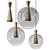 Modern Cone Pendant Lamps in Multiple Sizes 3D model small image 1