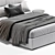 Flou MyPlace Bed - Stylish and Comfy Sleep 3D model small image 4