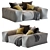 Saba N_5 Pixel: Versatile 2013 3D Sofa 3D model small image 1