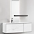 Edone Vanity Unit - Sleek and Spacious 3D model small image 2