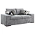 Magari Double Seat Sofa: Timeless Design & Superior Quality 3D model small image 1
