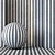 6-Color 4k Seamless Stripe Wallpaper Collection 3D model small image 1