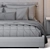 Modena Platform Bed 3D model small image 4