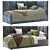 Cozy Corner Bed: Comfy & Compact Design 3D model small image 7
