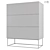 Delhi Mandalay Chest of Drawers 3D model small image 3