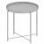 GLADOM: Stylish Serving Table - Dark Gray/Beige 3D model small image 2