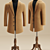 Classic Wool Blend Men's Coat 3D model small image 5