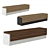 Modern Urban Bench: Stylish and Functional 3D model small image 1