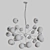 Scandinavian Chandelier Ligamentum 2481-9P 3D model small image 3