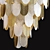 Elegant Laima Chandelier 80cm 3D model small image 2