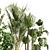 Green Oasis Indoor Plant Set 3D model small image 10