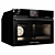 Fisher&Paykel Kitchen Set: Cooktop, Hood, Oven 3D model small image 4