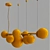 POLDI AMBER: Stunning Metal and Glass Lamps 3D model small image 2