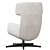 Sleek BOconcept Trento Armchair 3D model small image 5