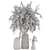 Artistic Glass Pot Bouquet 3D model small image 6