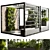 Lushscape: Pergola Rooftop Furniture 3D model small image 1