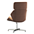 Elegant Aura Cross Soro Chair 3D model small image 11