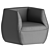 SK Design SPIN Chair 3D model small image 2