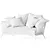 Modern Gray Sofa by Gervasoni 3D model small image 4