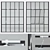  Sleek Aluminum Window: High-quality Render & Materials 3D model small image 1